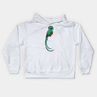 Birdorable Resplendent Quetzal Kids Hoodie